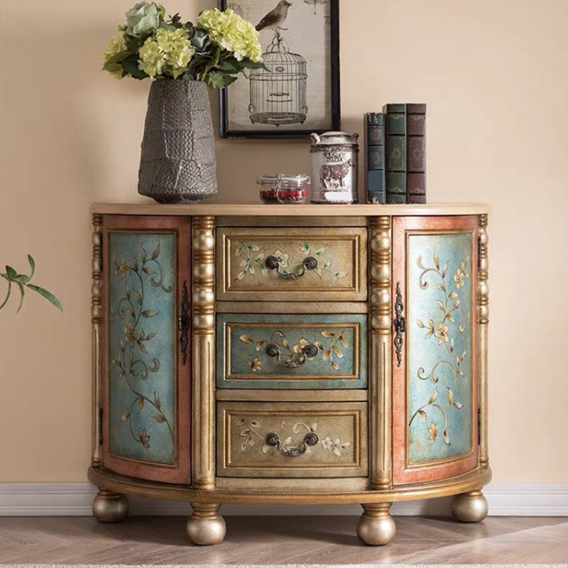 Traditional Storage Chest Dresser Solid Wood Dresser with 3/4/5 Drawers
