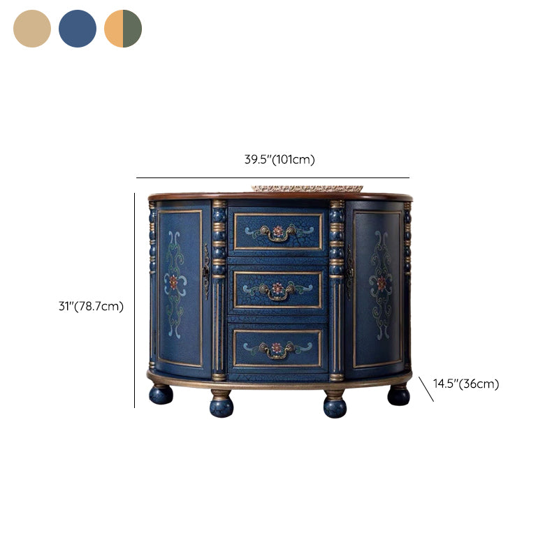 Traditional Storage Chest Dresser Solid Wood Dresser with 3/4/5 Drawers