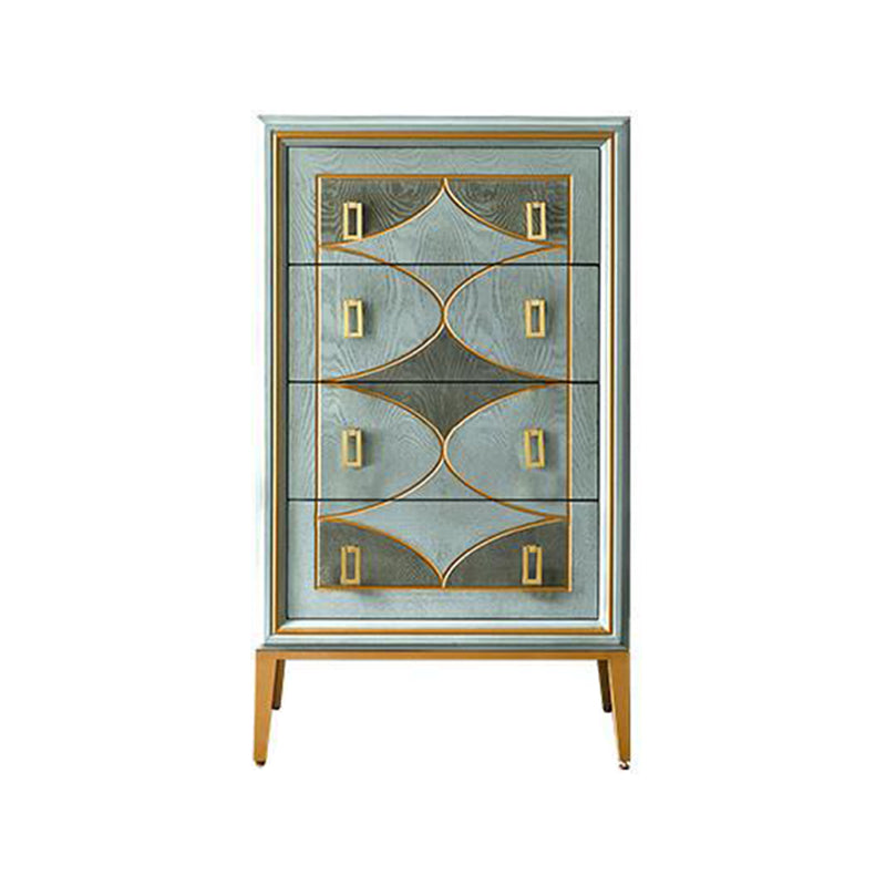 Classic Glam Lingerie Chest Wood Storage Chest with Drawers for Bedroom