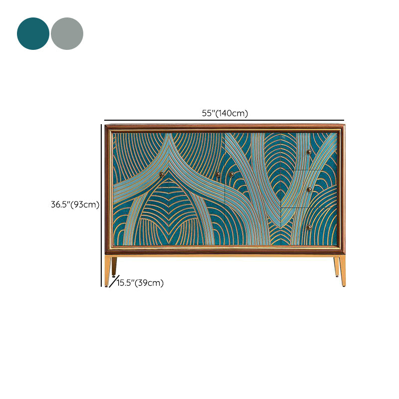 Classic Glam Lingerie Chest Wood Storage Chest with Drawers for Bedroom