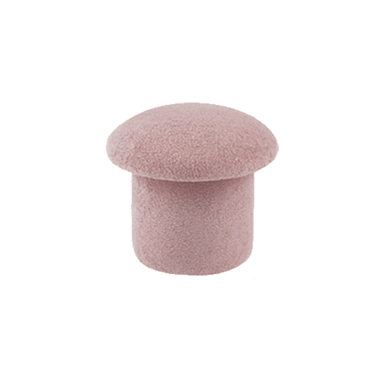 Modern Pure Color Pouf Trea Resistant Mushroom Pouf for Living Room
