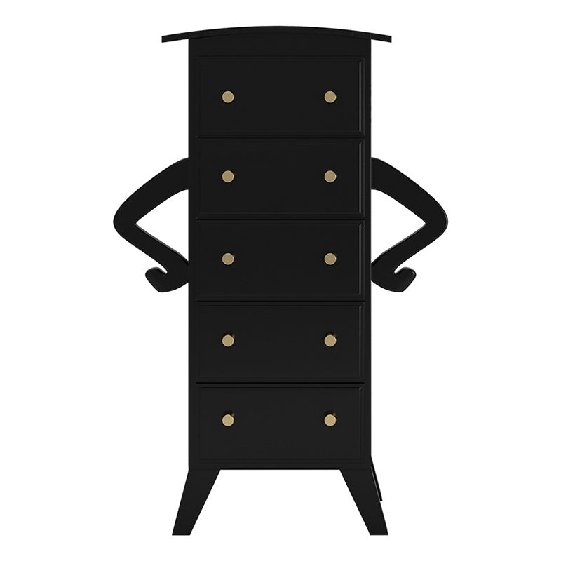 American Traditional Lingerie Chest Solid Wood Storage Chest for Bedroom