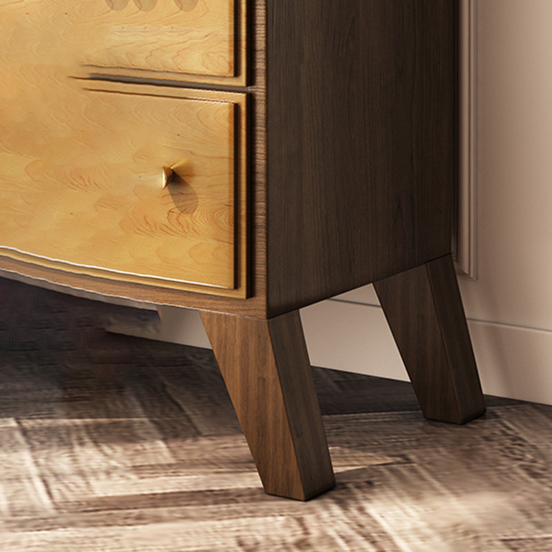 American Traditional Lingerie Chest Solid Wood Storage Chest for Bedroom