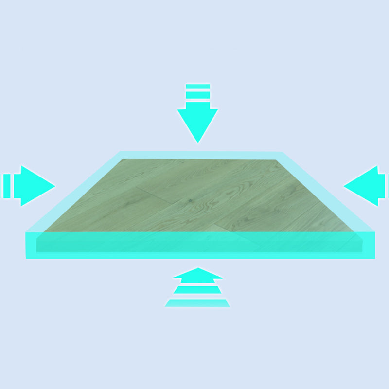 Solid Wood Laminate Floor Modern Laminate Floor with Light and Dark Color