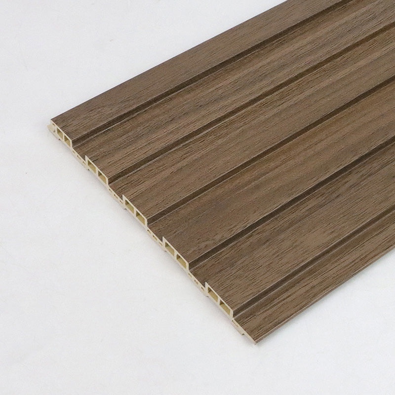 Modern Wood Paneling Smooth Wall Interior Wood Plank Set of 10