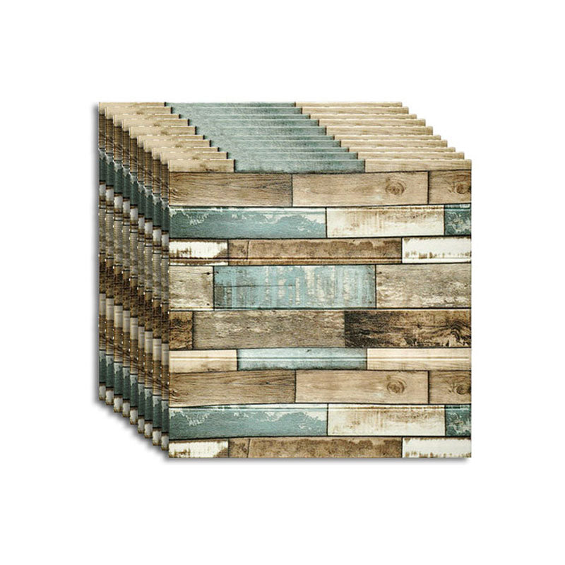 Farmhouse Wall Plank 3D Brick Bedroom and Living Room Wall Panels Set of 10