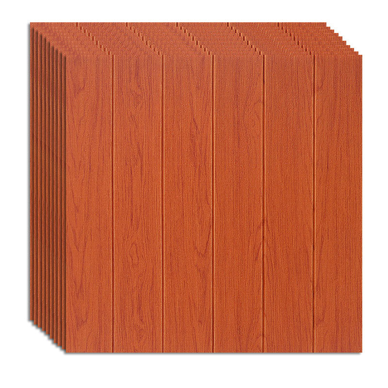 Farmhouse Wall Plank 3D Brick Bedroom and Living Room Wall Panels Set of 10