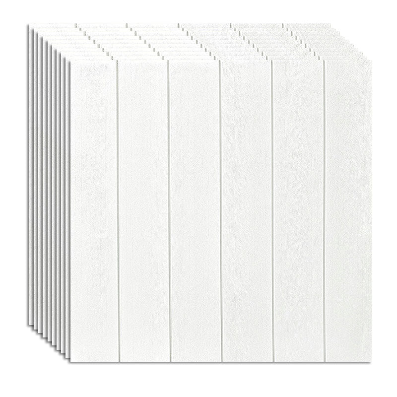 Farmhouse Wall Plank 3D Brick Bedroom and Living Room Wall Panels Set of 10