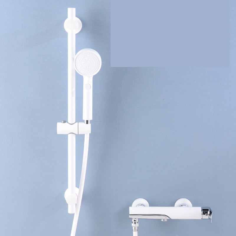 Swivel Tub Filler Wall Mount Single Lever Handle Brass Tub Filler with Hand Shower
