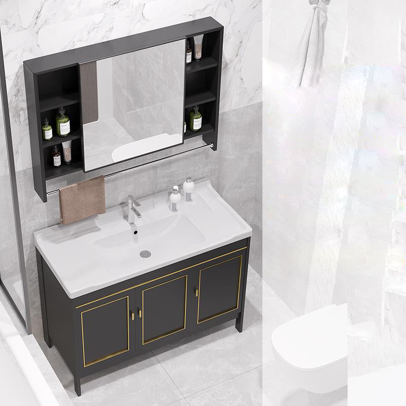 Gorgeous Bath Vanity Wall Mounted Standard Vanity Cabinet with Mirror Cabinet