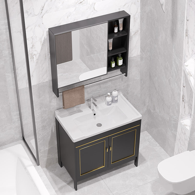 Gorgeous Bath Vanity Wall Mounted Standard Vanity Cabinet with Mirror Cabinet