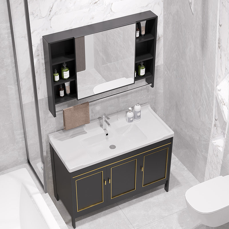 Gorgeous Bath Vanity Wall Mounted Standard Vanity Cabinet with Mirror Cabinet