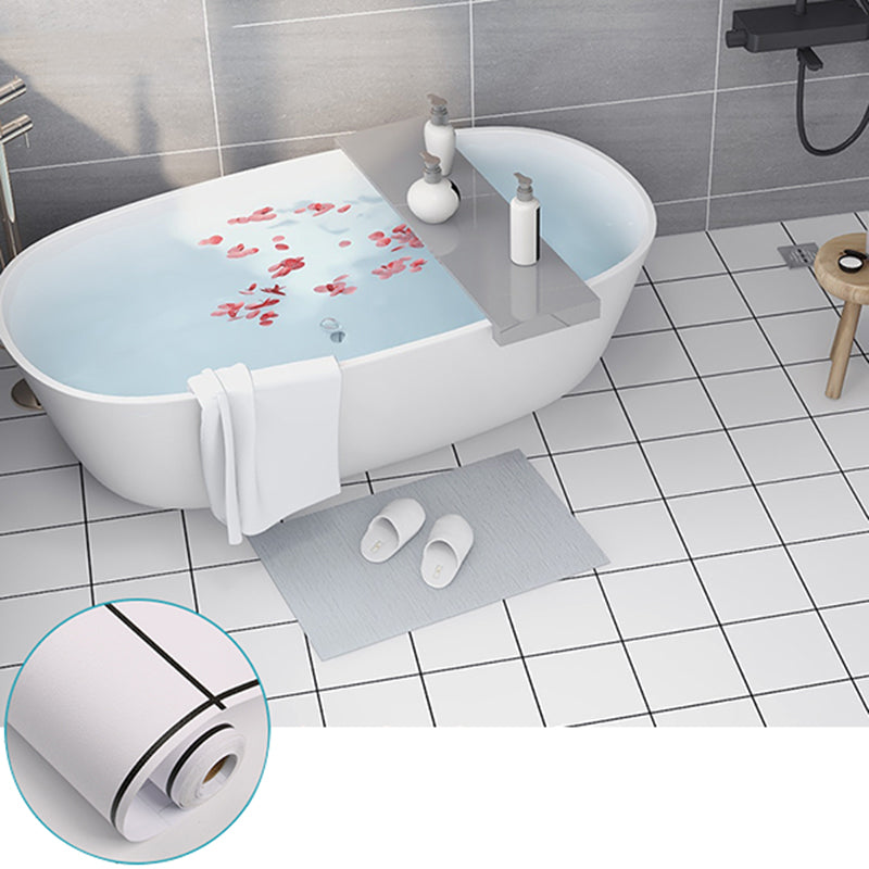 Modern Vinyl Floor Planks Porcelain Tile Look Peel & Stick Vinyl Flooring