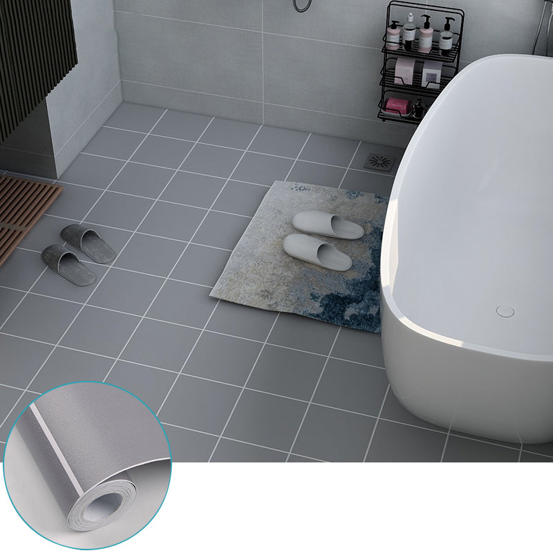 Modern Vinyl Floor Planks Porcelain Tile Look Peel & Stick Vinyl Flooring