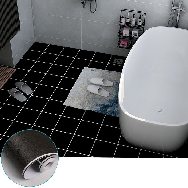 Modern Vinyl Floor Planks Porcelain Tile Look Peel & Stick Vinyl Flooring