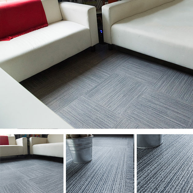 Peel and Stick Vinyl Flooring Fabric Look Vinyl Flooring with Square Edge
