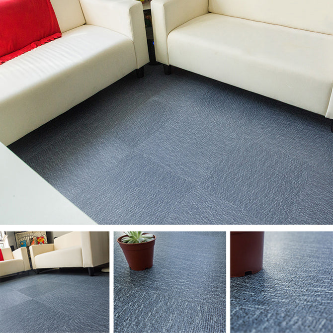 Peel and Stick Vinyl Flooring Fabric Look Vinyl Flooring with Square Edge