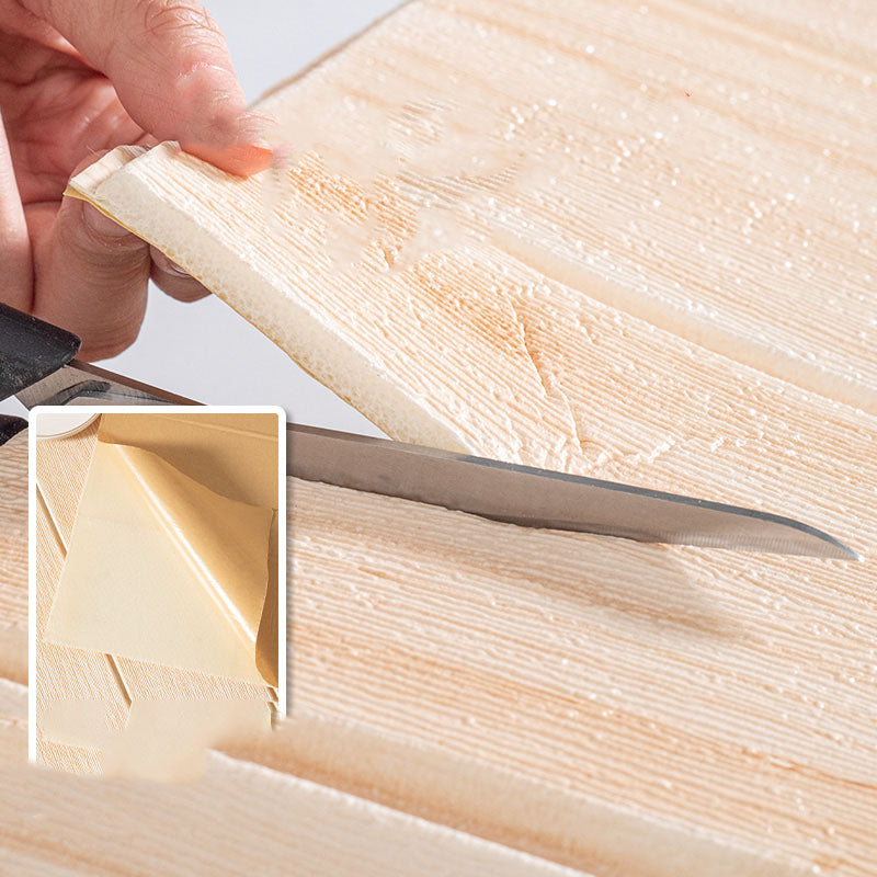 Farmhouse Wall Plank Wood Grain Bedroom and Living Room Wall Panels