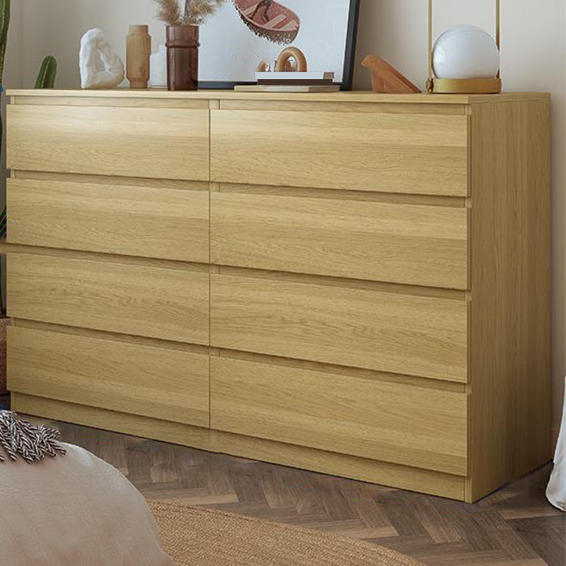 Contemporary Storage Chest Manufactured Wood Dresser , 15.6 Inch W