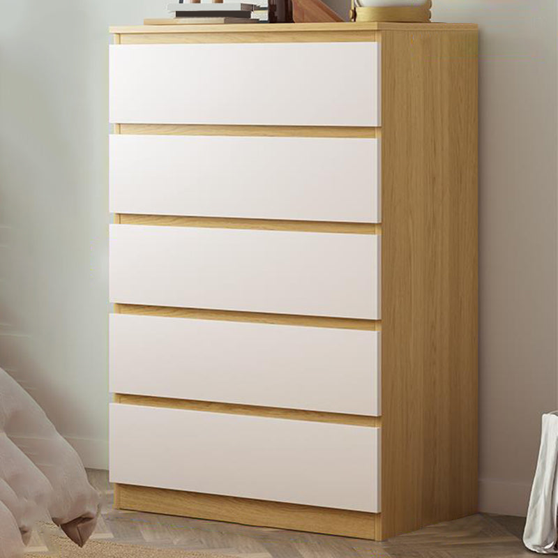 Contemporary Storage Chest Manufactured Wood Dresser , 15.6 Inch W