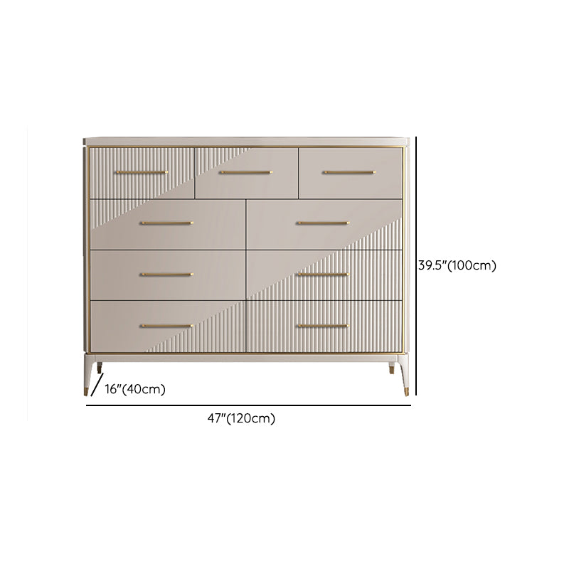 Classic Glam Storage Chest 3/5/6/9/10 Drawers Chest , 15.6/14.82 Inch Width