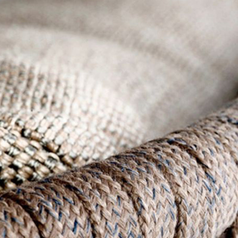 Tropical Brown Teak Upholstered Removable Cushion Outdoor Bistro Chairs