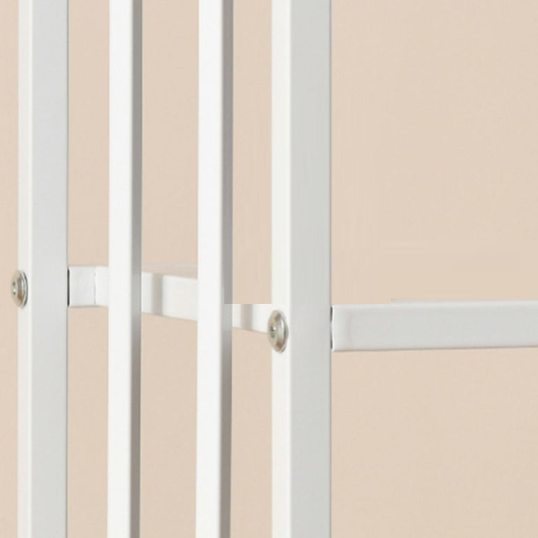 Open Back Standard Bookcase Metal Modern Bookshelf with Shelves