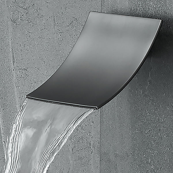 Modern Shower Trim Brass Valve Included Ceiling Mounted Shower System