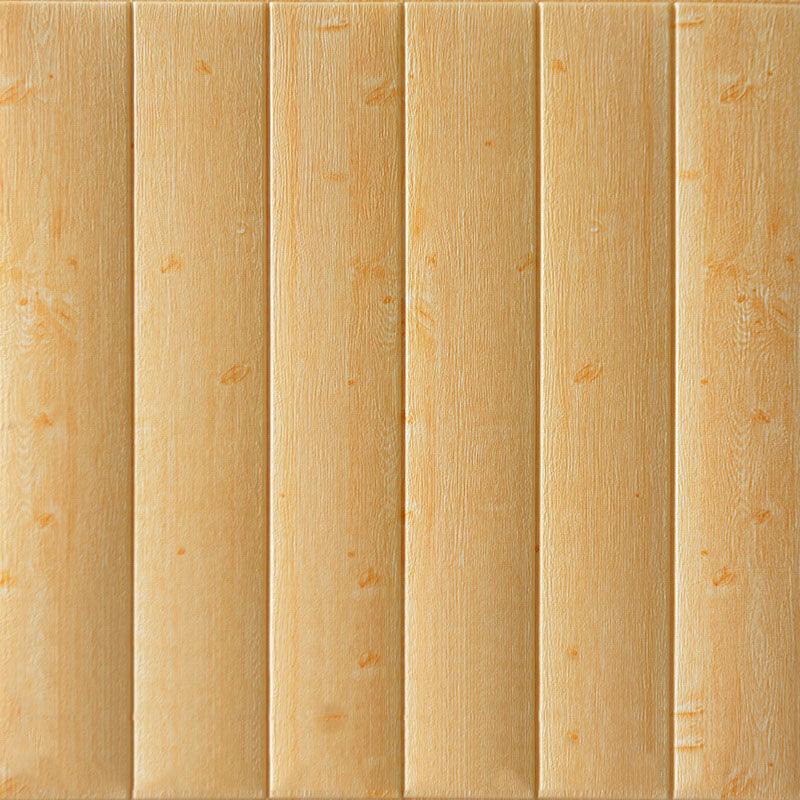 Polygon Peel and Stick Backsplash Tile PVC Wooden Peel and Stick Tile