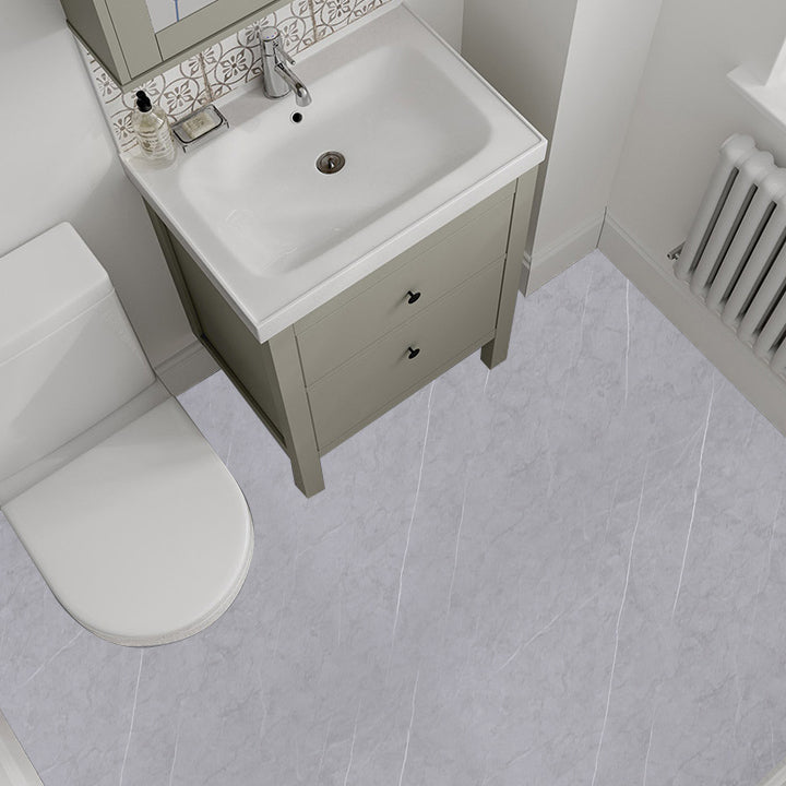 Modern PVC Flooring Peel and Stick Porcelain Tile Look Vinyl Plank Flooring