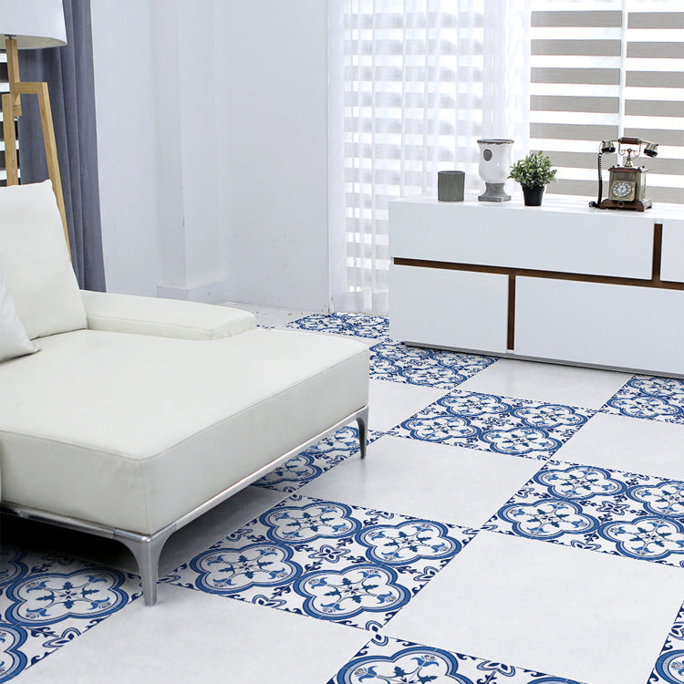 Peel and Stick Vinyl Flooring Porcelain Tile Look Vinyl Flooring