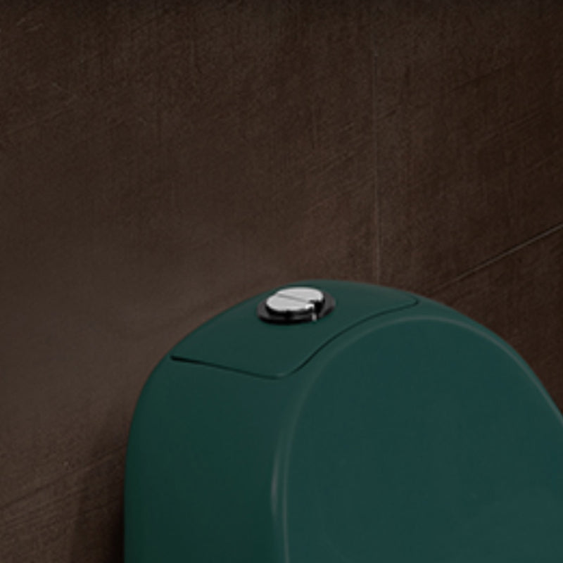 Contemporary Siphon Jet Toilet Bowl Skirted One Piece Urine Toilet with Seat