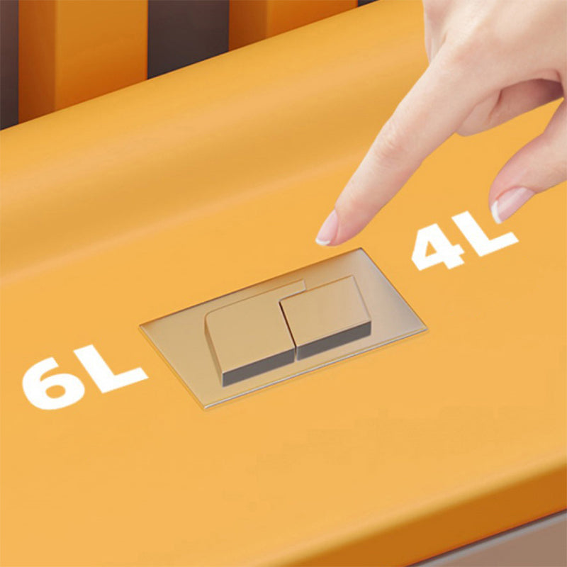 Traditional Floor Mount Flush Toilet 1-Piece Urine Toilet for Bathroom