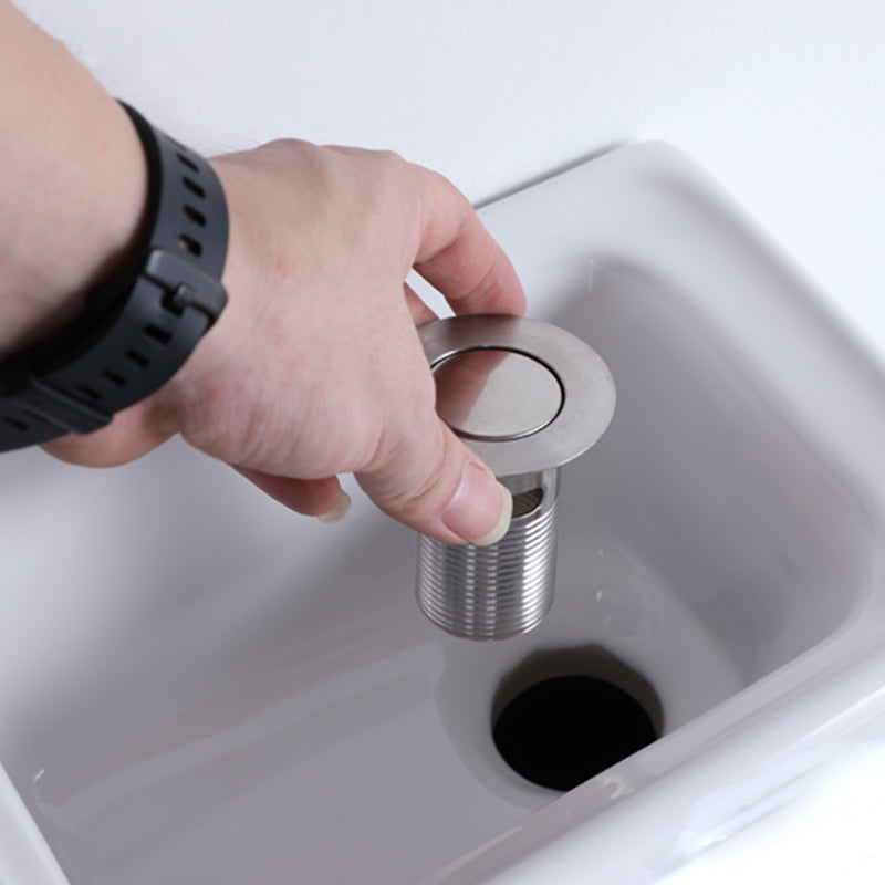 Contemporary Ceramic Toilet Bowl One Piece Skirted Urine Toilet with Seat