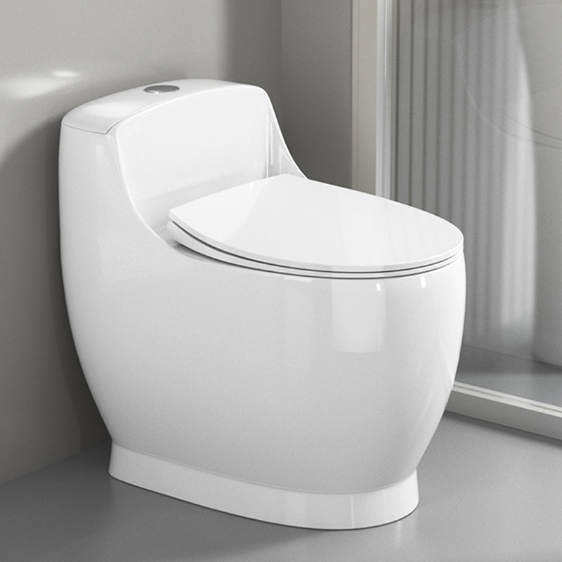 Modern 1-Piece Flush Toilet Floor Mount Urine Toilet for Bathroom