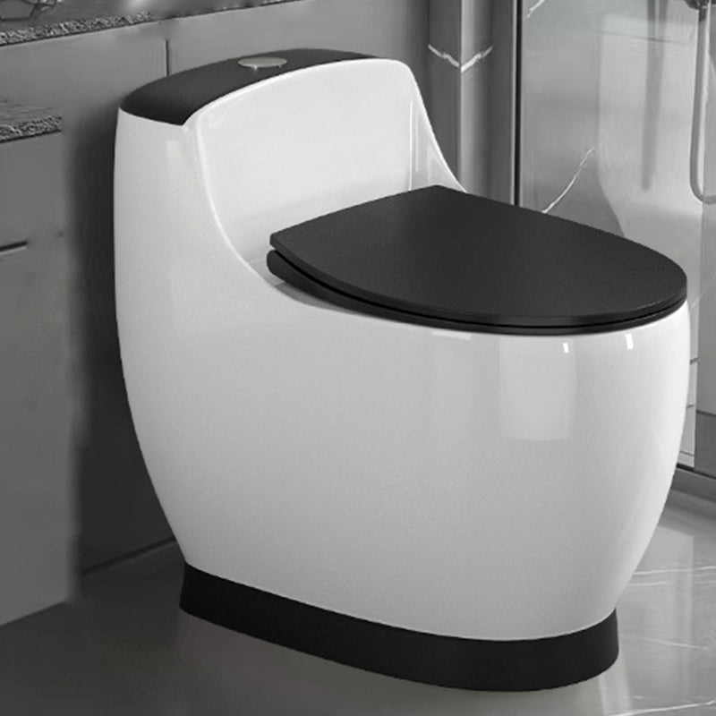 Modern 1-Piece Flush Toilet Floor Mount Urine Toilet for Bathroom