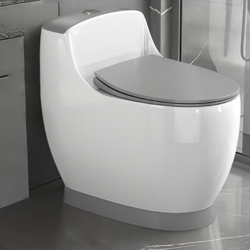 Modern 1-Piece Flush Toilet Floor Mount Urine Toilet for Bathroom