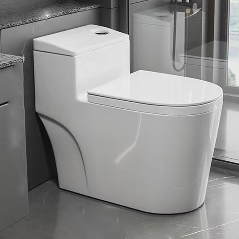 Modern 1-Piece Flush Toilet Floor Mount Urine Toilet for Bathroom