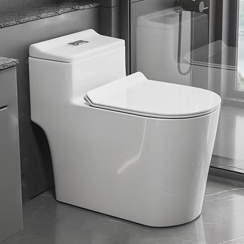 Modern 1-Piece Flush Toilet Floor Mount Urine Toilet for Bathroom
