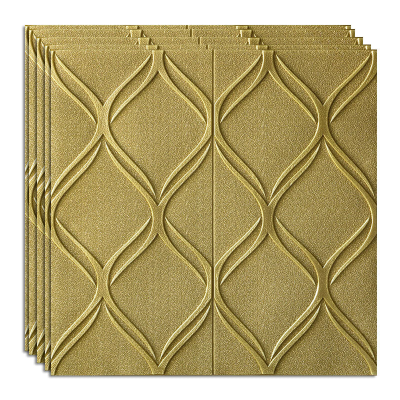 Modern Wall Paneling 3D Print Wall Interior Wall Panels Set of 40