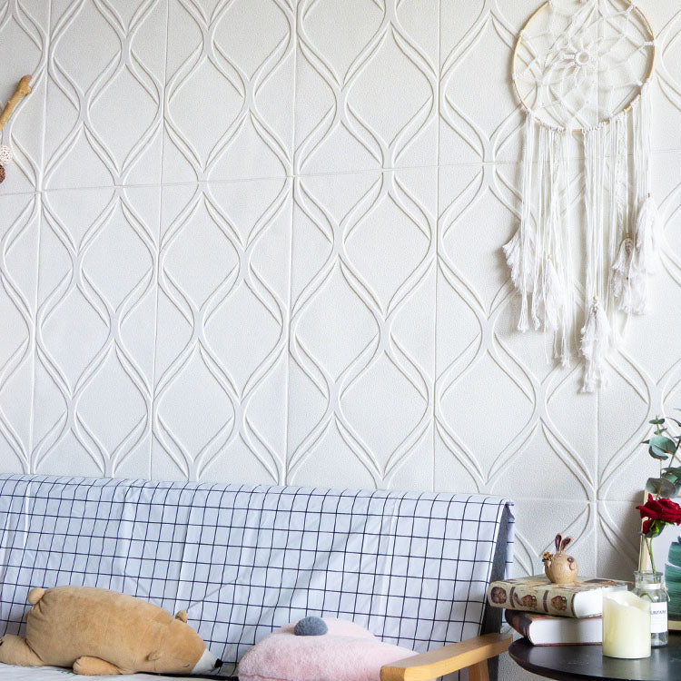 Modern Wall Paneling 3D Print Wall Interior Wall Panels Set of 40