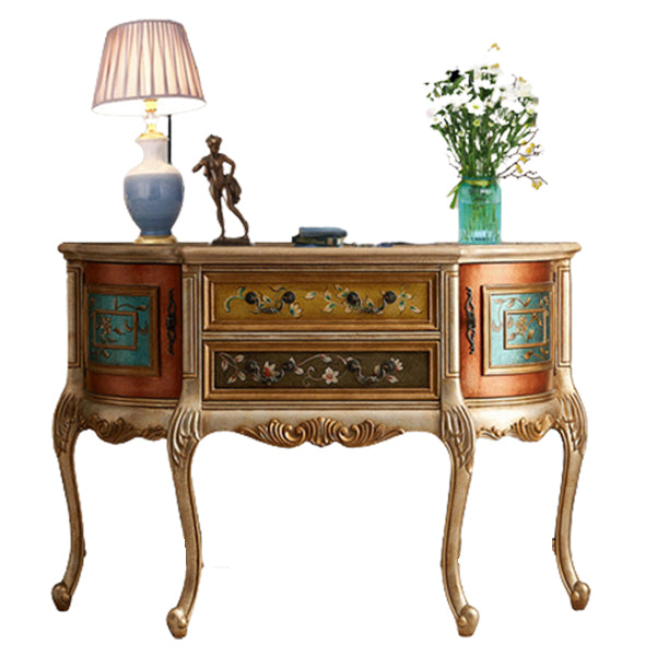 Victoria Freeform Console Table Wood Console Sofa Table for Hall