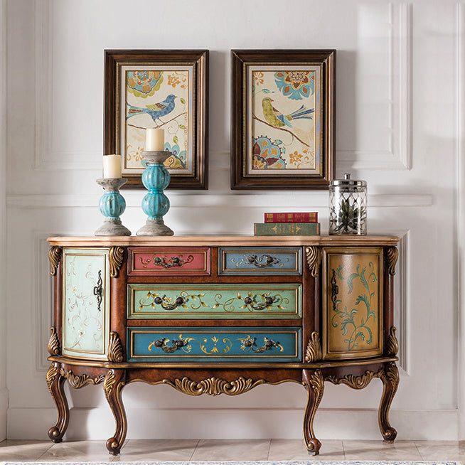 Victoria Freeform Console Table Wood Console Sofa Table for Hall