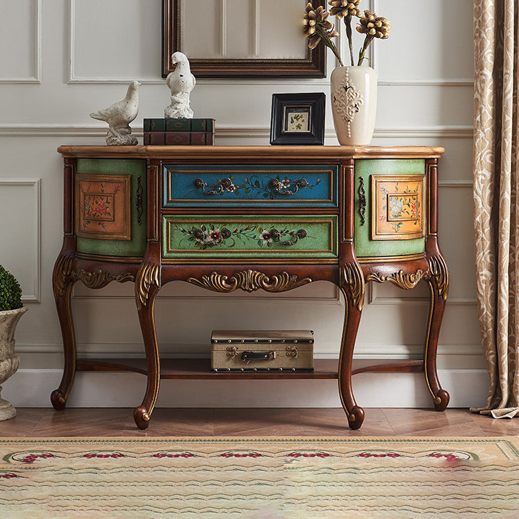 Victoria Freeform Console Table Wood Console Sofa Table for Hall