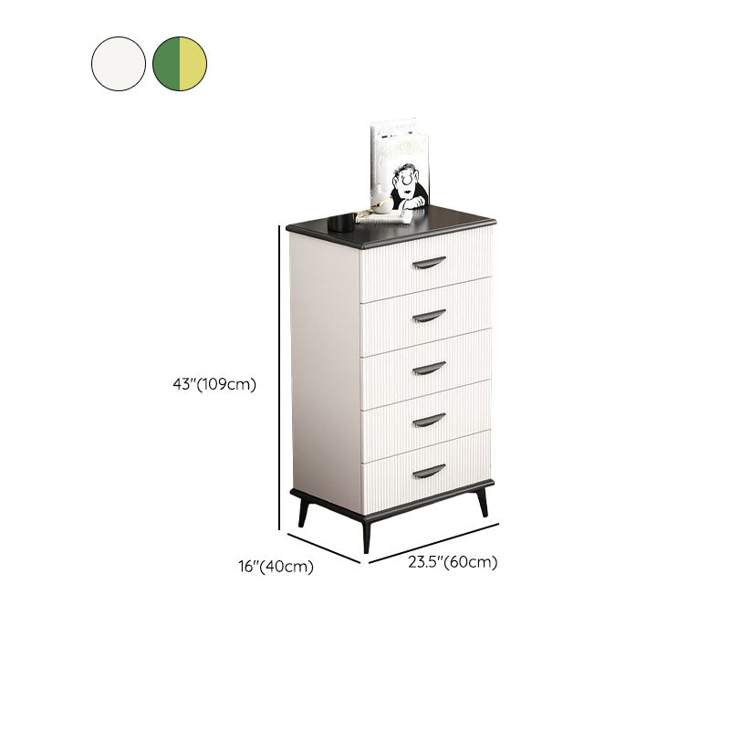 Modern Lingerie Chest Wood Storage Chest Dresser for Bedroom