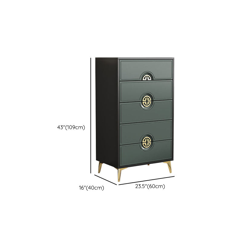 Modern Lingerie Chest Wood Storage Chest Dresser for Bedroom