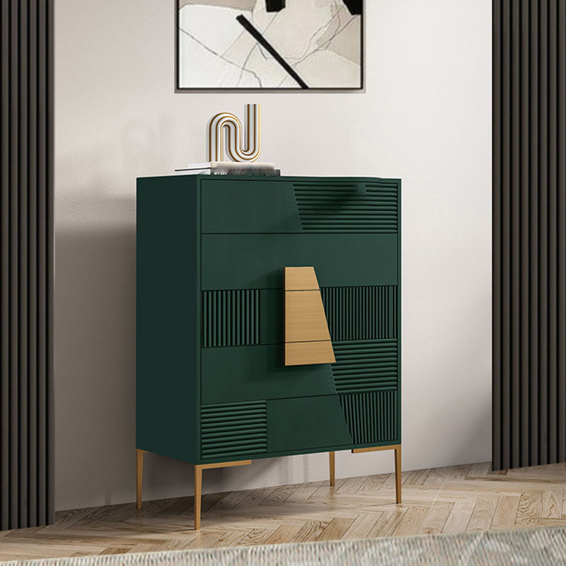 Glam Lingerie Chest Wood Storage Chest with Drawers for Bedroom