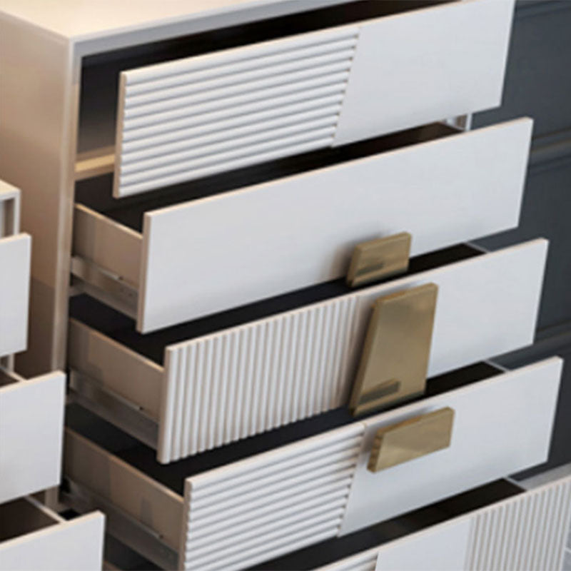 Glam Lingerie Chest Wood Storage Chest with Drawers for Bedroom