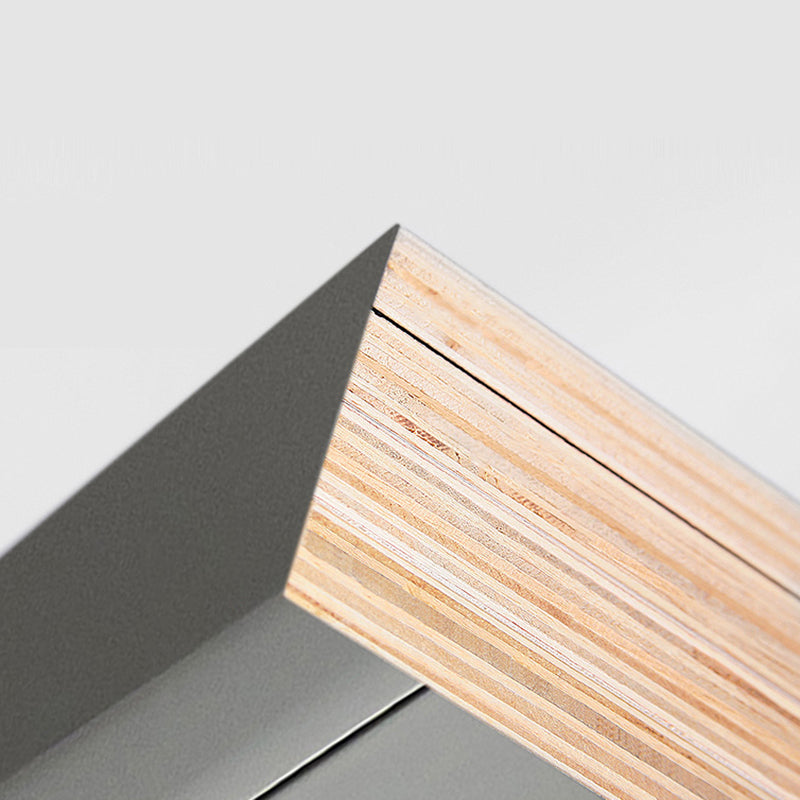 Contemporary Storage Chest Stone Dresser with 6 Drawers , 12.48/15.6 Inch W