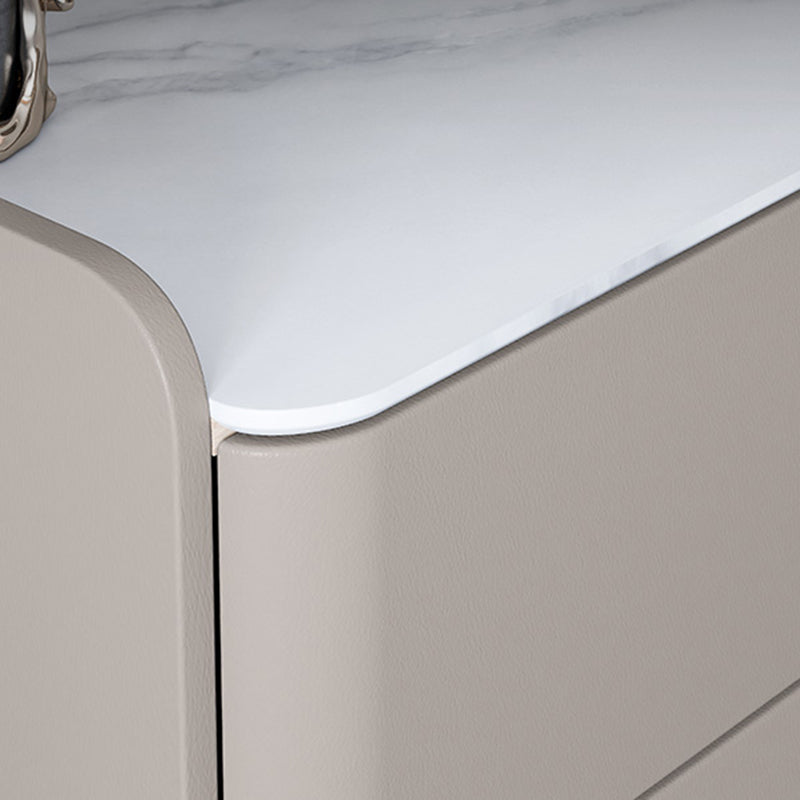 Classic Glam Storage Chest Stone Dresser with 8/9 Drawers , 15.6-inch Width